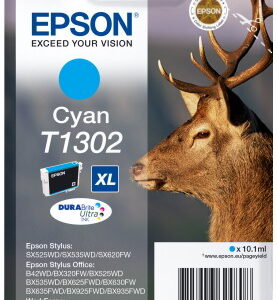 Ink Epson T13024010 Cyan with pigment ink new series Stag-Size XL
