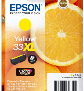 Ink Epson 33XL C13T33644012 Claria Premium  Yellow 8.9ml