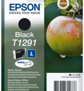 Ink Epson T12914010 Black with pigment ink new series Apple -Size L (11,2ml)