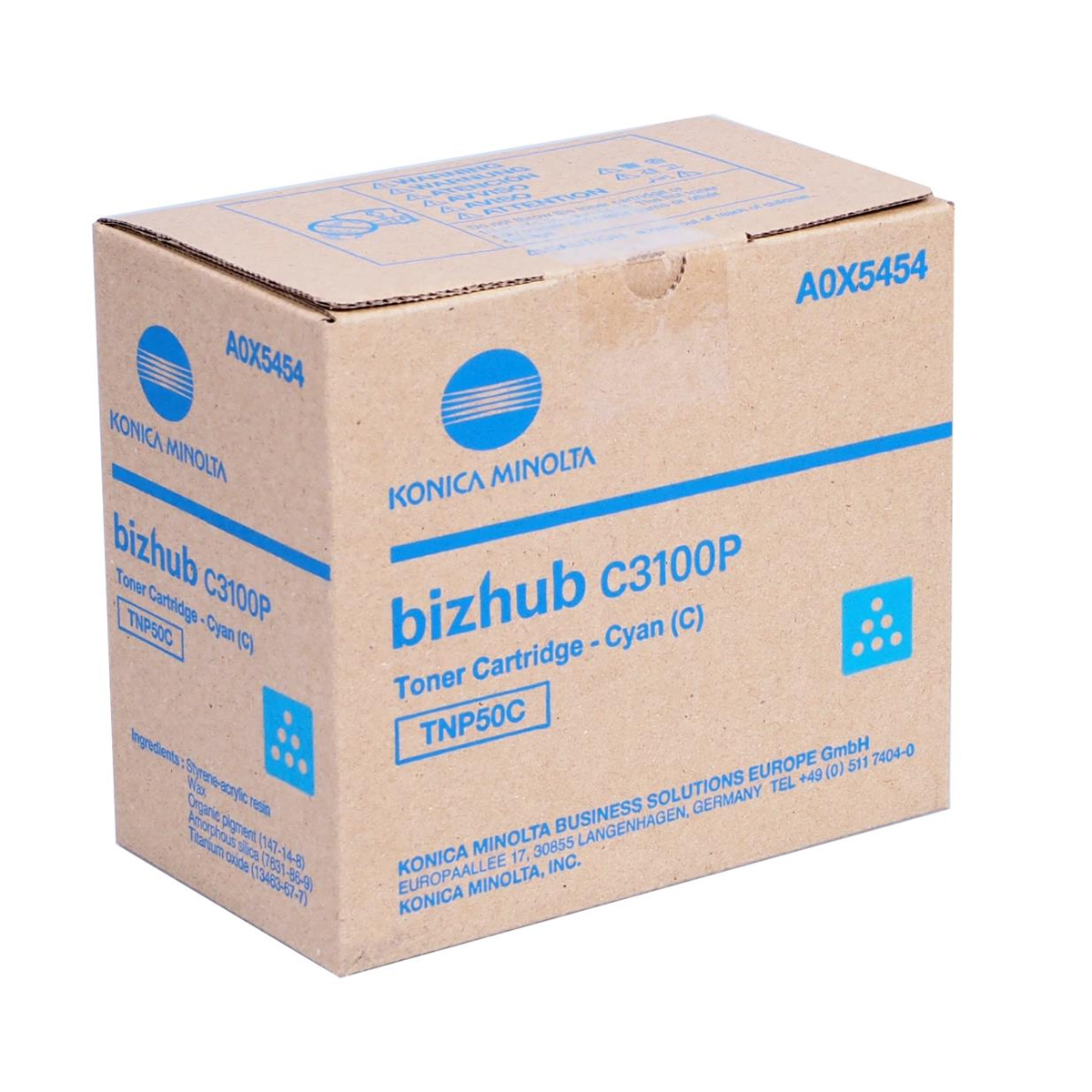 Toner Laser Konica-Minolta BizHub C3100P TNP-50C Cyan 5k