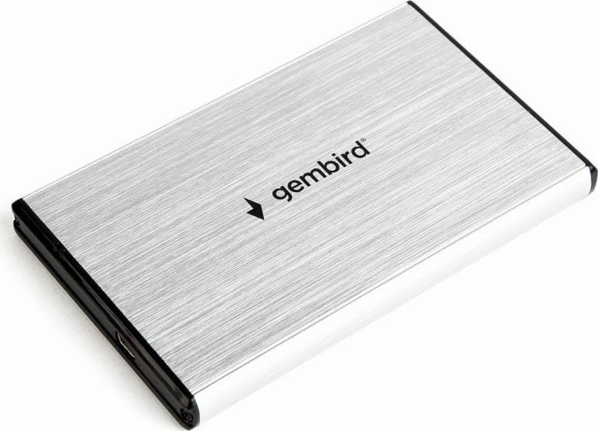 GEMBIRD ΘΗΚΗ ΓΙΑ HDD 2.5" USB 3.0 SILVER ALUMINIUM