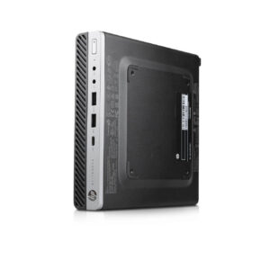 Alternative view of HP EliteDesk 800G4 DM i5-8500/8GB DDR4/256GB M.2 SSD/No ODD/10P Grade A Refurbished PC