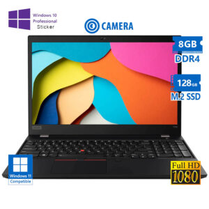 Lenovo (A-) ThinkPad L590 i5-8265U/15.6``FHD/8GB DDR4/256GB M.2 SSD/No ODD/Camera/10P Grade A- Refur